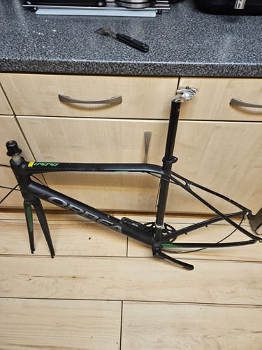 Frame fork crankset 55cm - frame,