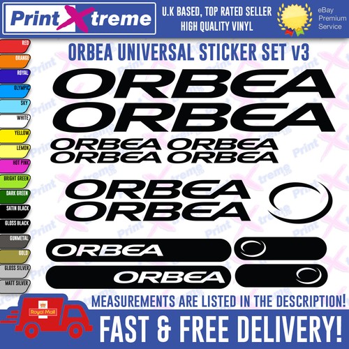 Orbea bikes decal stickers - orbea,